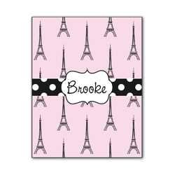 Eiffel Tower Wood Print - 11x14 (Personalized)