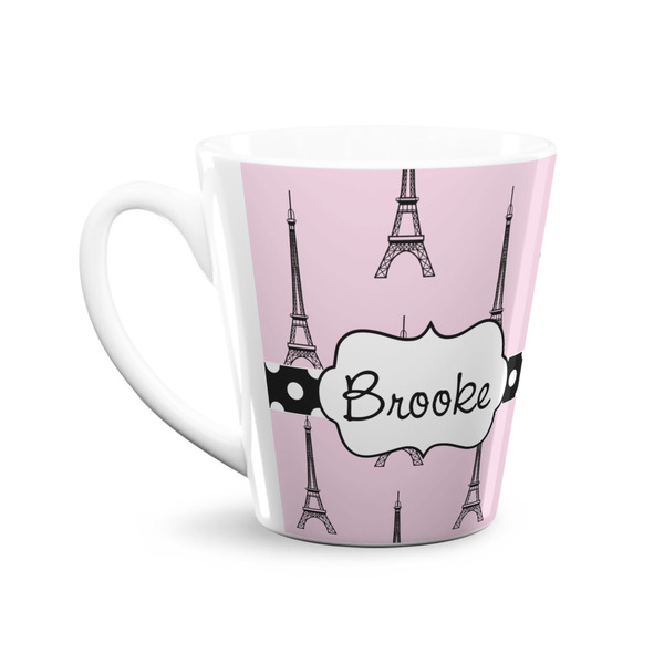 Eiffel Tower 12 Oz Latte Mug - Front