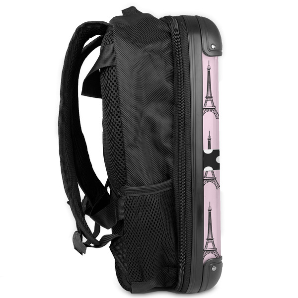 Eiffel Tower 13" Hard Shell Backpacks - Side View