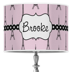 Eiffel Tower Drum Lamp Shade (Personalized)