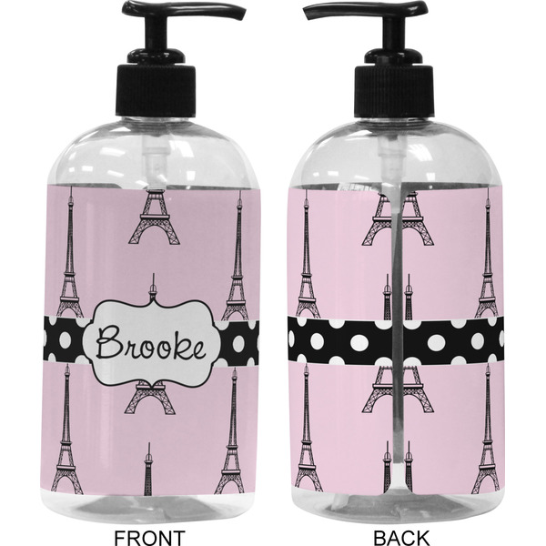 Eiffel Tower 16 oz Plastic Liquid Dispenser (Approval)