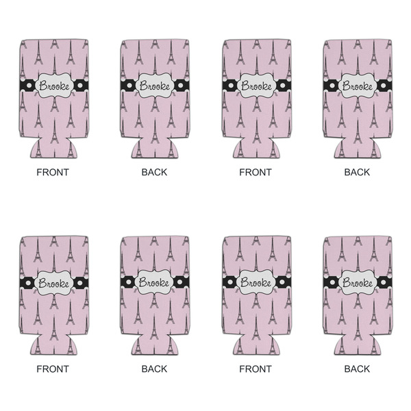 Eiffel Tower 16oz Can Sleeve - Set of 4 - APPROVAL