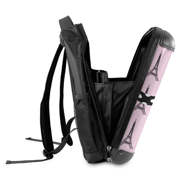 Eiffel Tower 18" Hard Shell Backpacks - SIDE OPEN