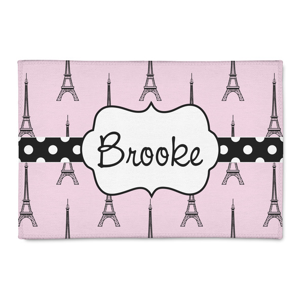 Custom Eiffel Tower 2' x 3' Indoor Area Rug (Personalized)