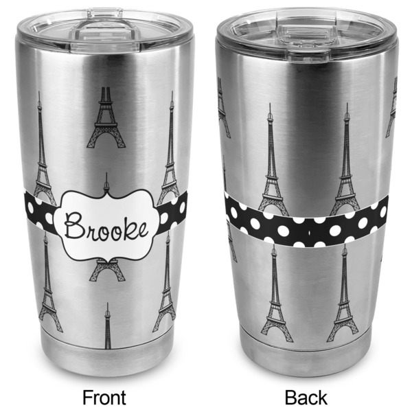 Eiffel Tower 20oz SS Tumbler - Full Print - Approval