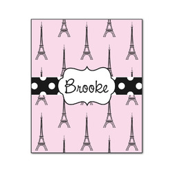 Eiffel Tower Wood Print - 20x24 (Personalized)