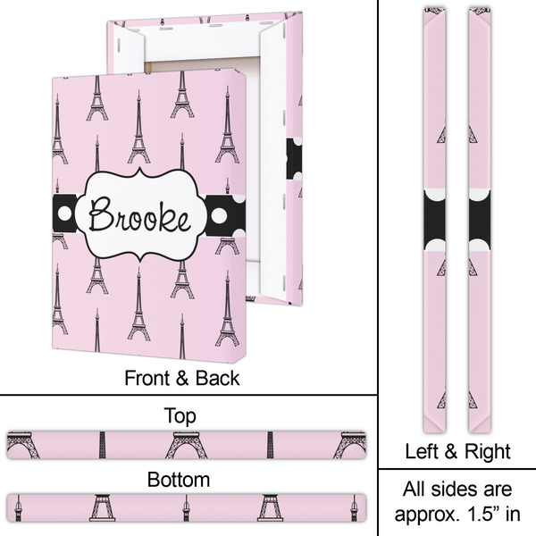 Eiffel Tower 20x30 - Canvas Print - Approval