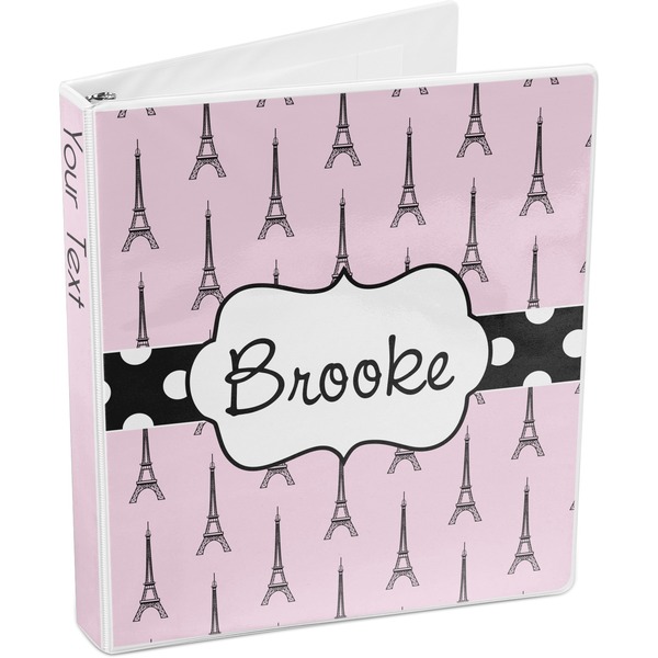 Eiffel Tower 3-Ring Binder 3/4 - Main