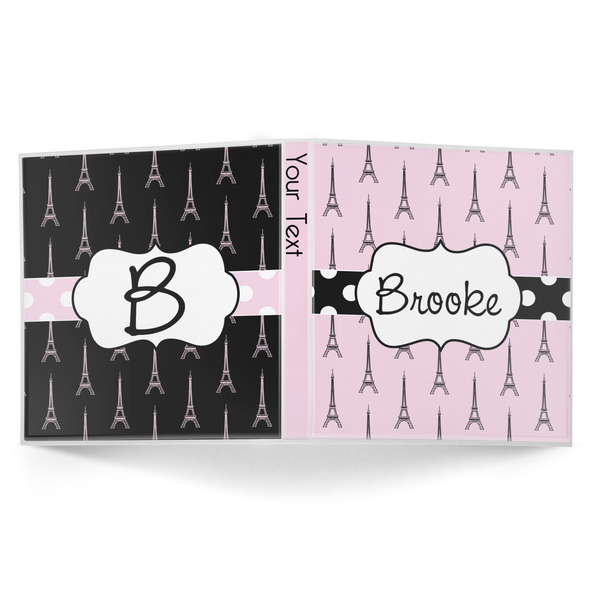 Eiffel Tower 3-Ring Binder Approval- 1in