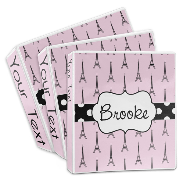 Eiffel Tower 3-Ring Binder Group
