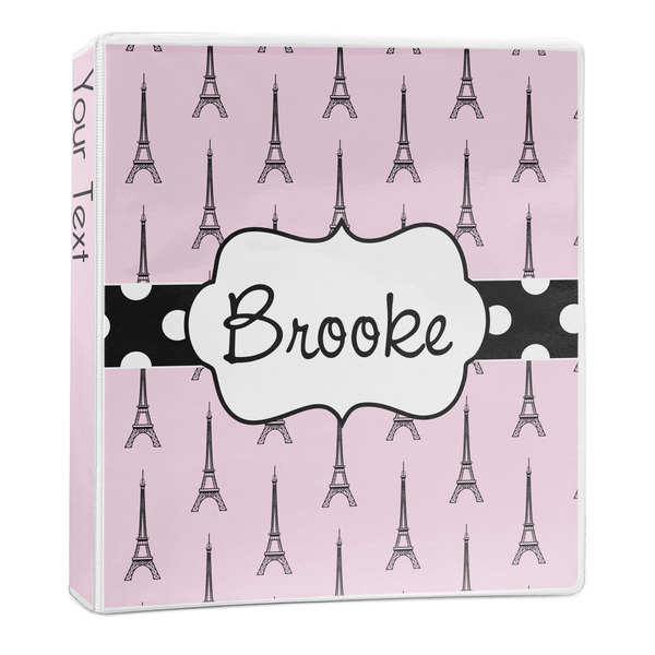 Eiffel Tower 3-Ring Binder Main- 1in