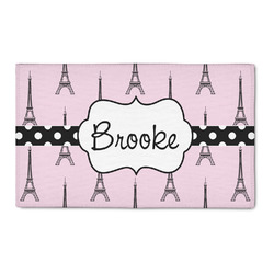 Eiffel Tower 3' x 5' Indoor Area Rug (Personalized)
