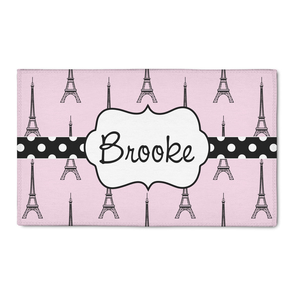 Custom Eiffel Tower 3' x 5' Indoor Area Rug (Personalized)