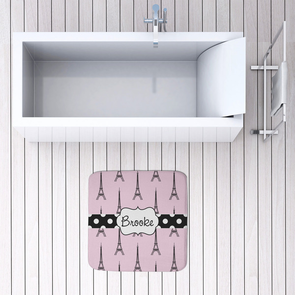 Eiffel Tower 48x48 Foam Memory Mat - LIFESTYLE