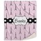 Eiffel Tower Sherpa Throw Blanket - 60"x80" (Personalized)