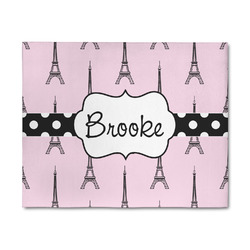 Eiffel Tower 8' x 10' Indoor Area Rug (Personalized)