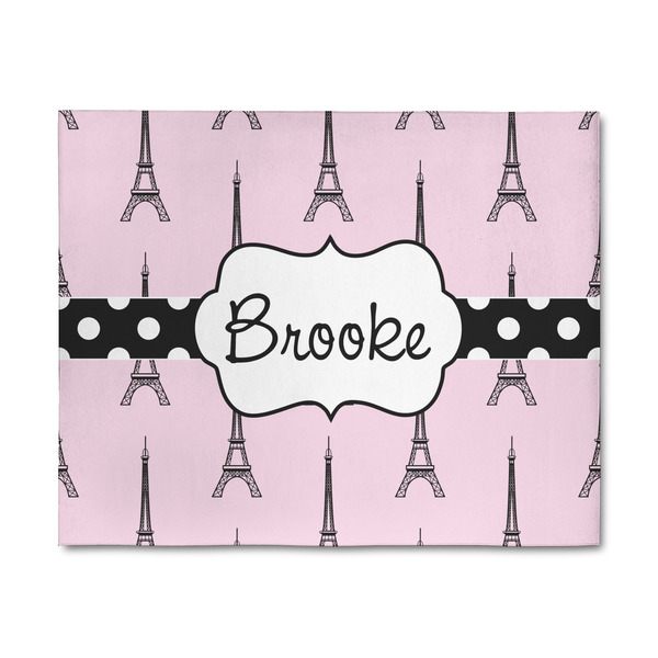 Custom Eiffel Tower 8' x 10' Patio Rug (Personalized)