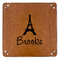 Eiffel Tower 9" x 9" Leatherette Snap Up Tray - APPROVAL (FLAT)