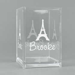 Eiffel Tower Acrylic Pen Holder (Personalized)