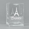 Eiffel Tower Acrylic Pen Holder - Angled View