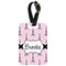 Eiffel Tower Metal Luggage Tag w/ Name or Text