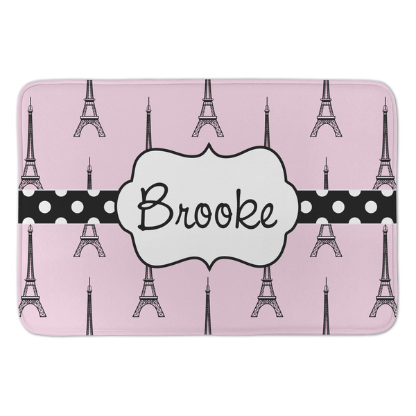 Custom Eiffel Tower Anti-Fatigue Kitchen Mat (Personalized)