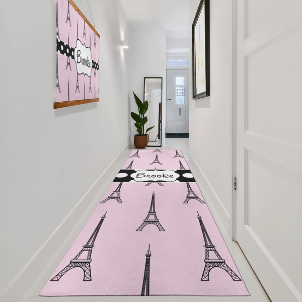 Eiffel Tower Area Rug Sizes - In Context (vertical)