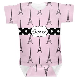 Eiffel Tower Baby Bodysuit 0-3 (Personalized)