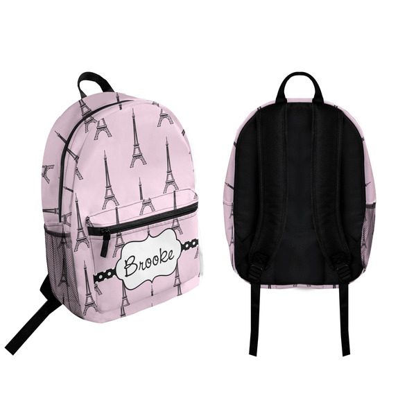 Eiffel Tower Backpack front and back - Apvl