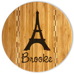 Eiffel Tower Bamboo Cutting Board (Personalized)