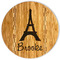 Eiffel Tower Bamboo Cutting Board (Personalized)