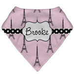 Eiffel Tower Bandana Bib (Personalized)