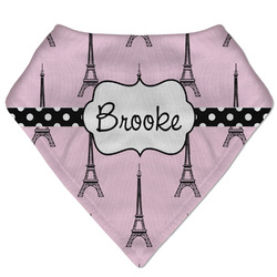 Eiffel Tower Bandana Bib (Personalized)