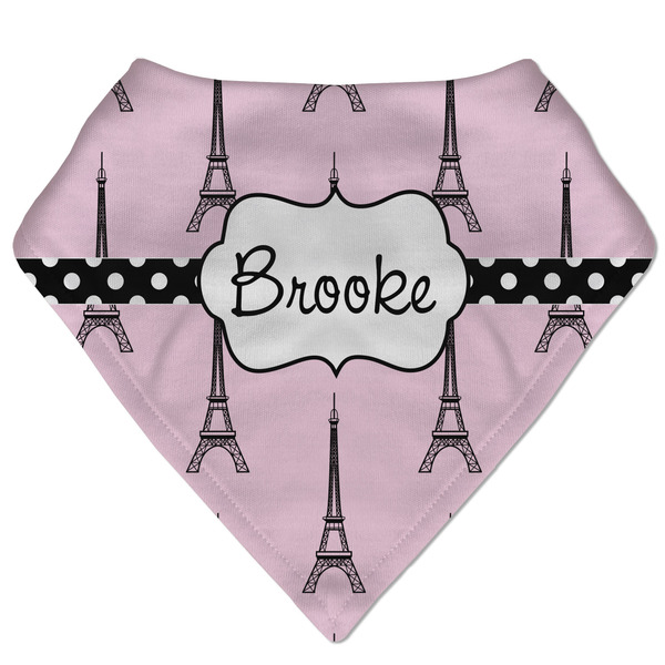 Custom Eiffel Tower Bandana Bib (Personalized)