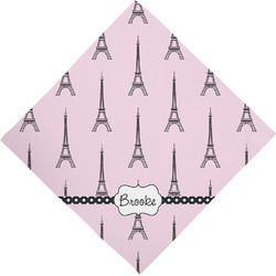 Eiffel Tower Dog Bandana Scarf w/ Name or Text