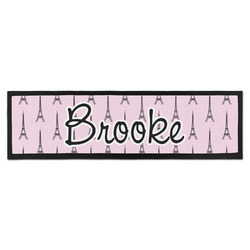 Eiffel Tower Bar Mat - Large (Personalized)