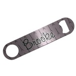 Eiffel Tower Bar Bottle Opener - Silver w/ Name or Text