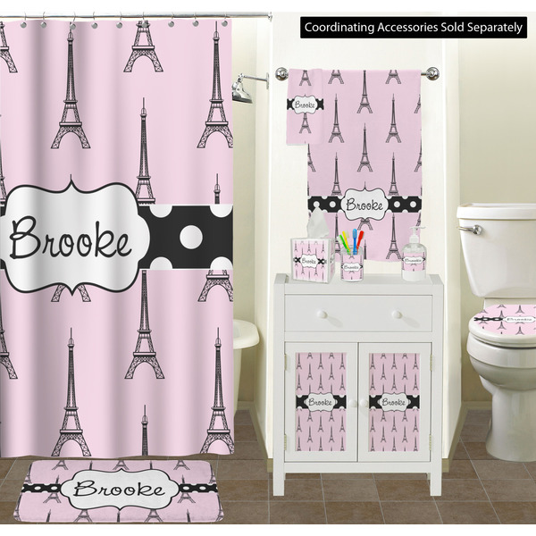 Eiffel Tower Bathroom Scene