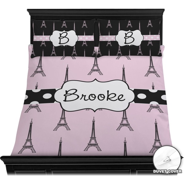 Eiffel Tower Bedding Set (Queen) - Duvet