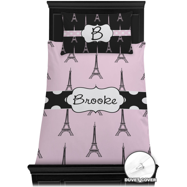Eiffel Tower Bedding Set (TwinXL) - Duvet