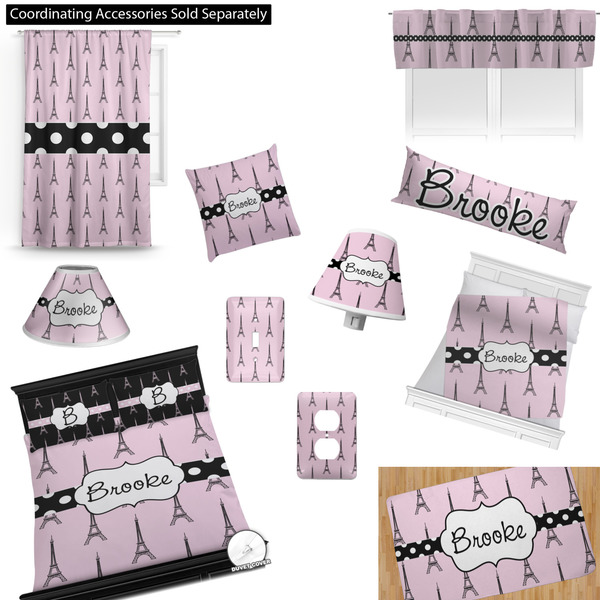 Eiffel Tower Bedroom Decor & Accessories2
