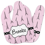 Eiffel Tower Baby Bib w/ Name or Text