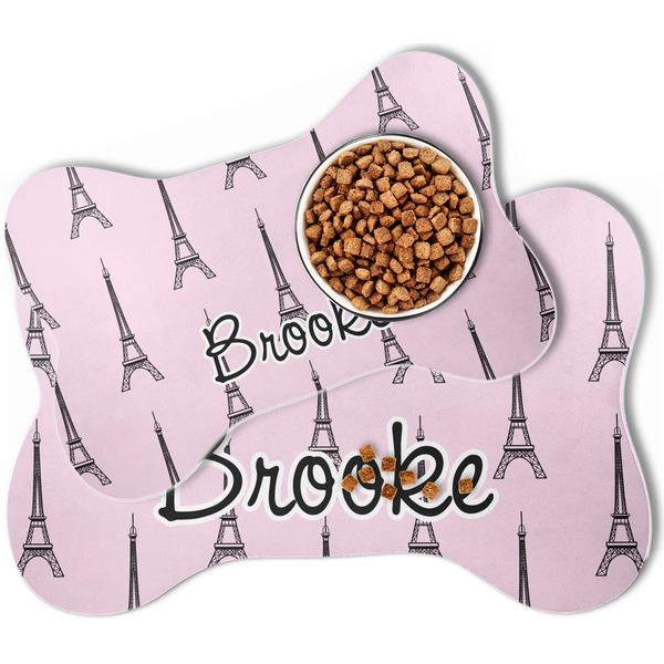 Eiffel Tower Bone Shaped Dog Mats - MAIN