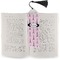 Eiffel Tower Bookmark with tassel - In book