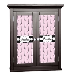 Eiffel Tower Cabinet Decal - Medium (Personalized)