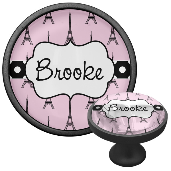 Eiffel Tower Cabinet Knob - Black - Multi Angle