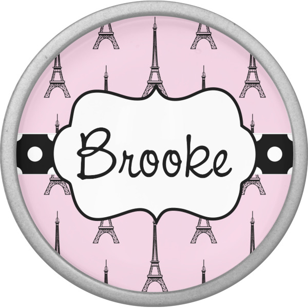 Eiffel Tower Cabinet Knob - Nickel - Front