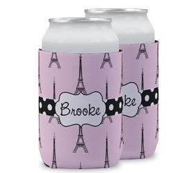 Eiffel Tower Can Cooler (12 oz) w/ Name or Text