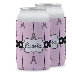 Eiffel Tower Can Cooler (12 oz) w/ Name or Text