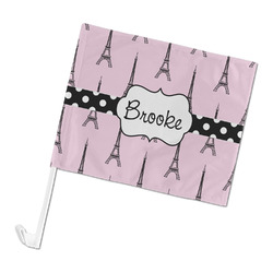 Eiffel Tower Car Flag (Personalized)